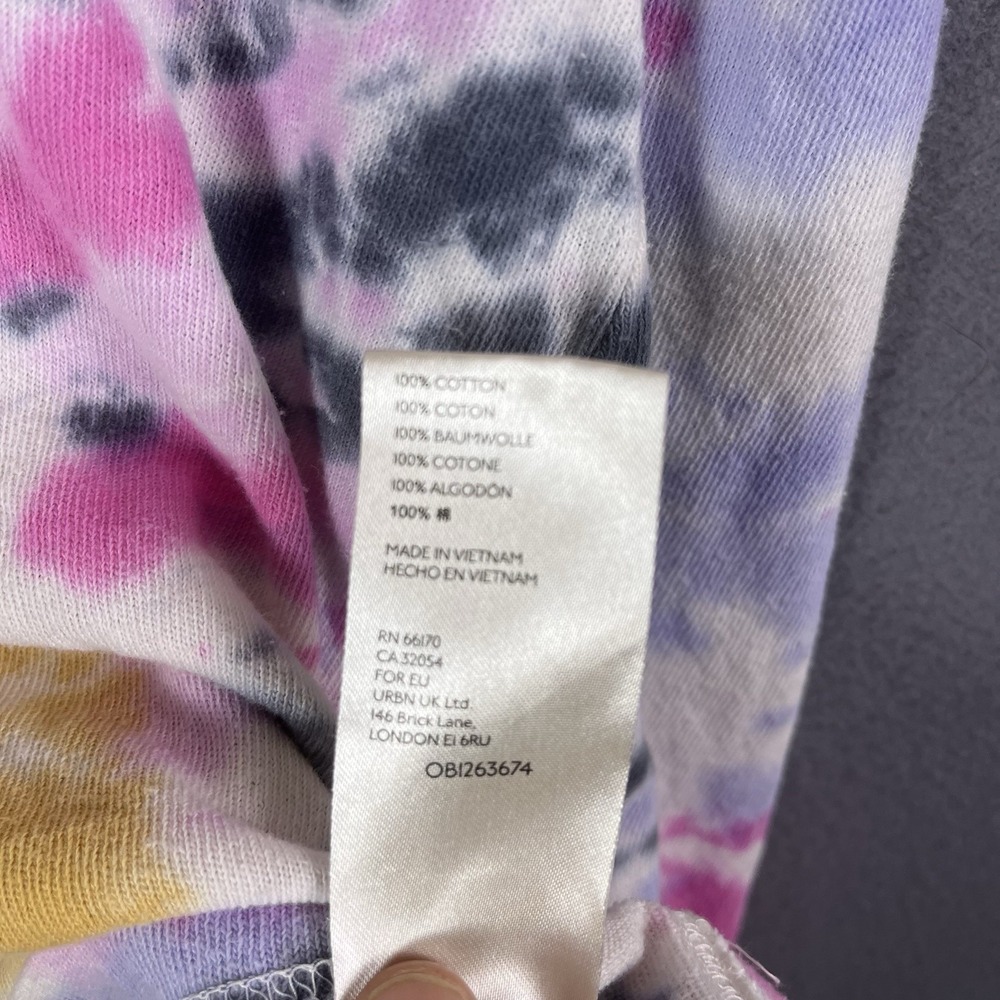 FREE PEOPLE We The Free Tie Dye Long Sleeve Crewneck size Small - Picture 4 of 5